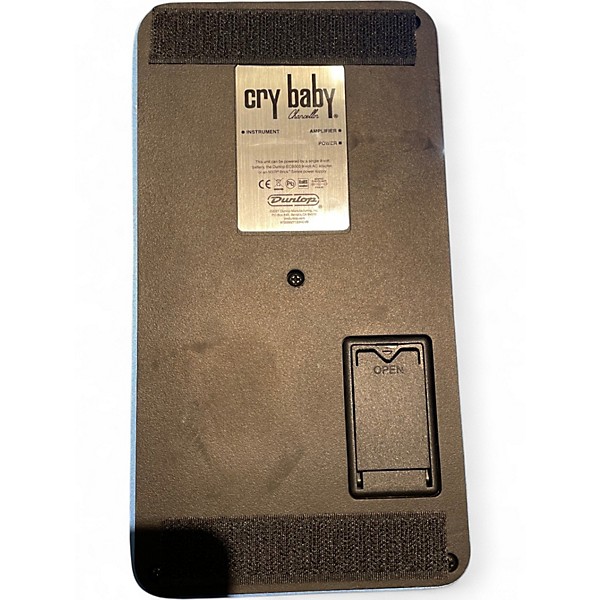 Used Dunlop JCT95 Justin Chancellor Cry Baby Effect Pedal