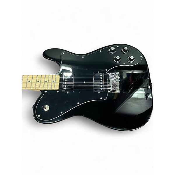 Used Squier Affinity Telecaster deluxe Black Solid Body Electric Guitar