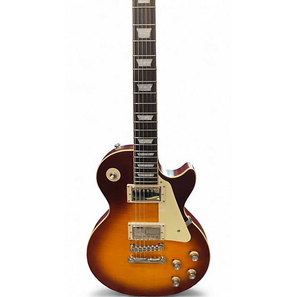 Used 2022 Epiphone 1959 Reissue Les Paul Standard Heritage Cherry Sunburst Solid Body Electric Guitar