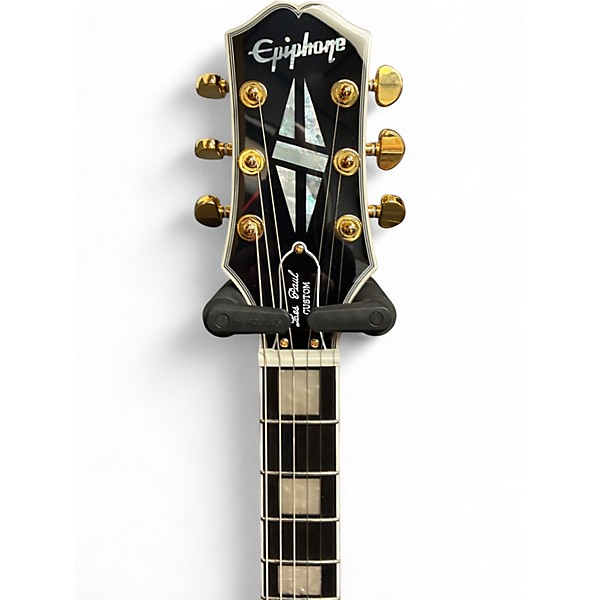 Used 2025 Epiphone LES PAUL CUSTOM QUILT EXCLUSIVE COBRA BURST Solid Body Electric Guitar