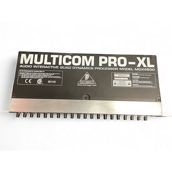 Used Behringer MDX4600 Compressor