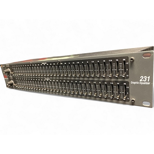 Used dbx 231 Dual 31-Band Graphic Equalizer