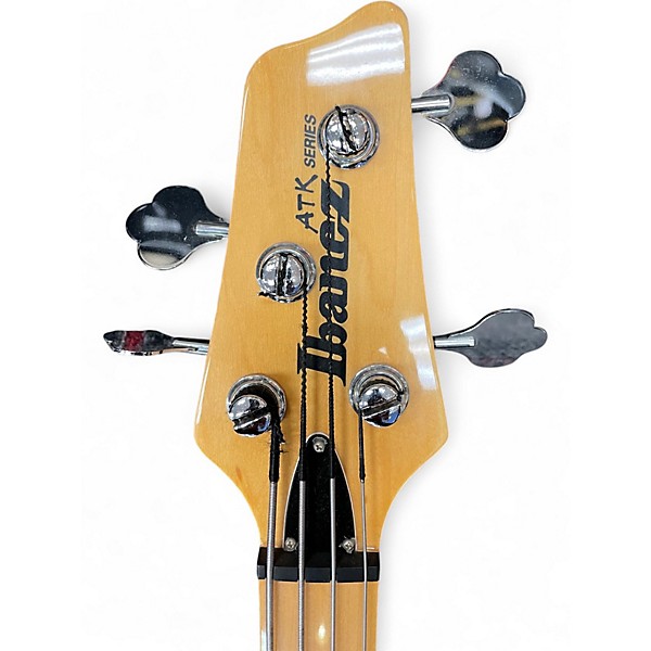 Used Ibanez ATK300 Cherry Sunburst Electric Bass Guitar