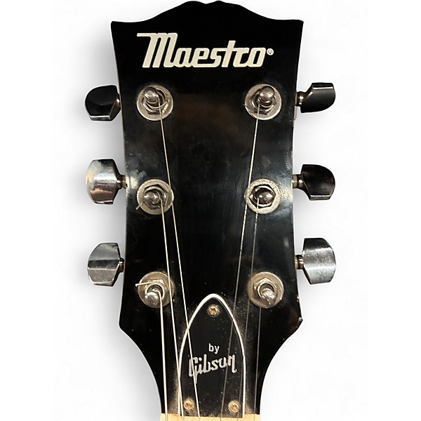 Used Maestro Les Paul Black Solid Body Electric Guitar