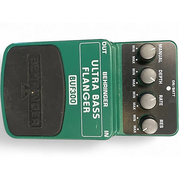Used Behringer BUF300 Ultra Bass Flanger Bass Effect Pedal