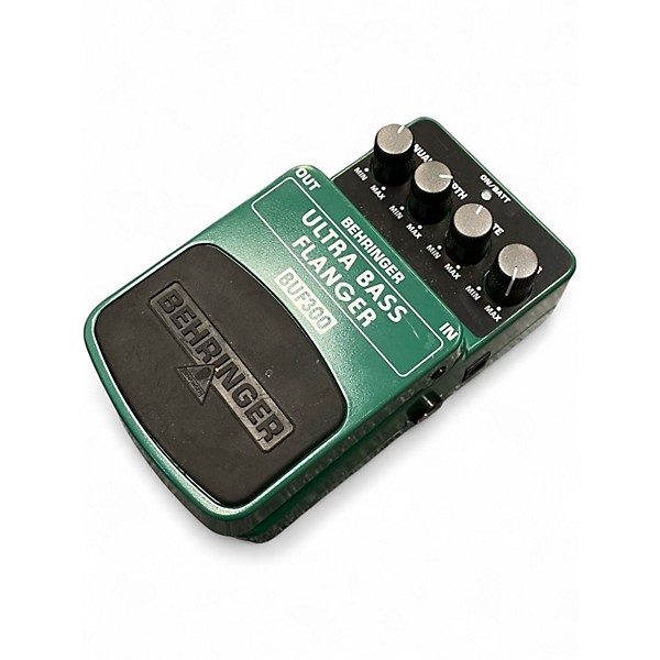 Used Behringer BUF300 Ultra Bass Flanger Bass Effect Pedal