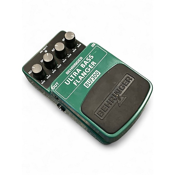 Used Behringer BUF300 Ultra Bass Flanger Bass Effect Pedal