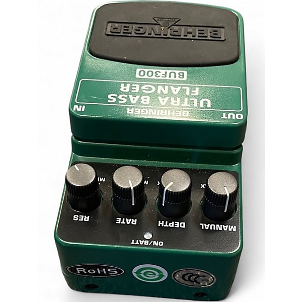 Used Behringer BUF300 Ultra Bass Flanger Bass Effect Pedal