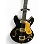 Used Hanson Chicagoan Black Hollow Body Electric Guitar