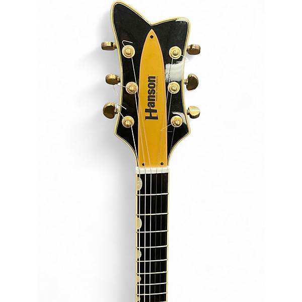 Used Hanson Chicagoan Black Hollow Body Electric Guitar