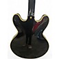 Used Hanson Chicagoan Black Hollow Body Electric Guitar