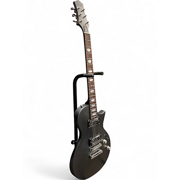 Used Eart EGLP-610 GUNMETAL BLACK Solid Body Electric Guitar