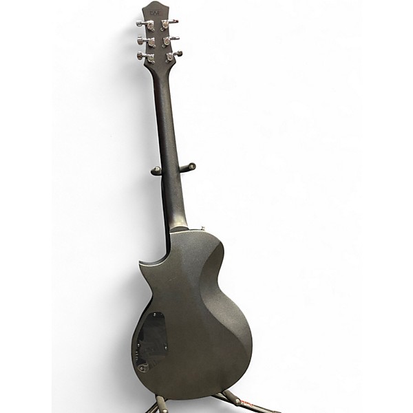 Used Eart EGLP-610 GUNMETAL BLACK Solid Body Electric Guitar