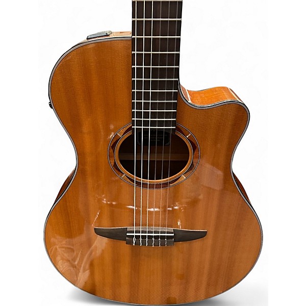 Used Yamaha NTX700 Natural Classical Acoustic Electric Guitar