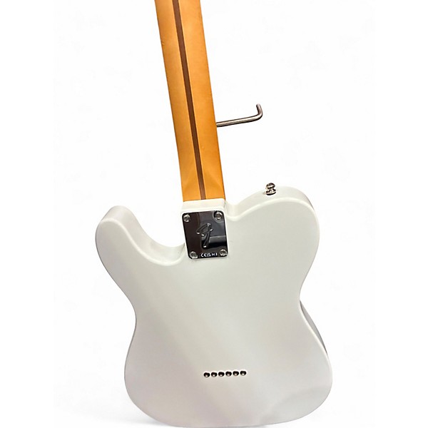 Used Fender PLAYER II TELECASTER WHITE Solid Body Electric Guitar