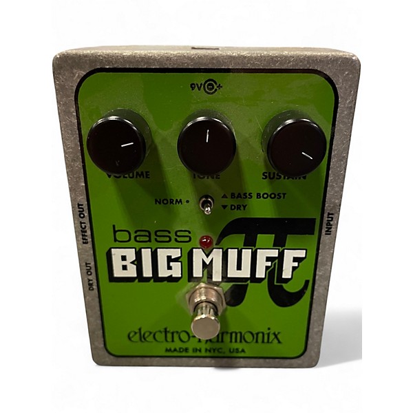 Used Electro-Harmonix Big Muff Bass Distortion Bass Effect Pedal