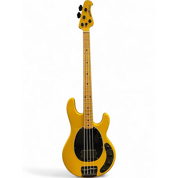 Used Ernie Ball Music Man Stingray 4 String Firemist Gold Electric Bass Guitar