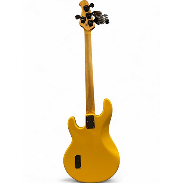 Used Ernie Ball Music Man Stingray 4 String Firemist Gold Electric Bass Guitar
