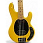 Used Ernie Ball Music Man Stingray 4 String Firemist Gold Electric Bass Guitar
