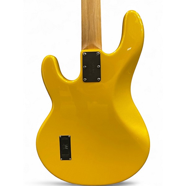Used Ernie Ball Music Man Stingray 4 String Firemist Gold Electric Bass Guitar
