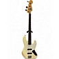 Used Fender Standard Jazz Bass Olympic White Electric Bass Guitar thumbnail
