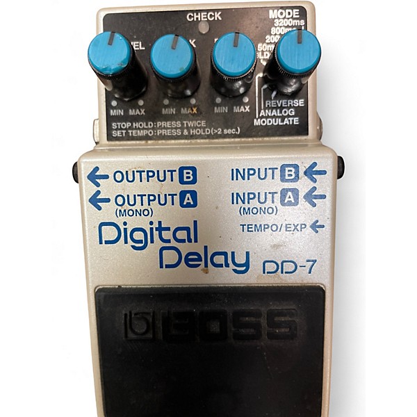Used BOSS DD7 Digital Delay Effect Pedal