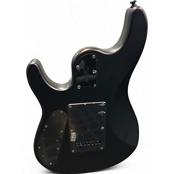 Used Sterling by Music Man John Petrucci JP157 7 String Stealth Black Solid Body Electric Guitar
