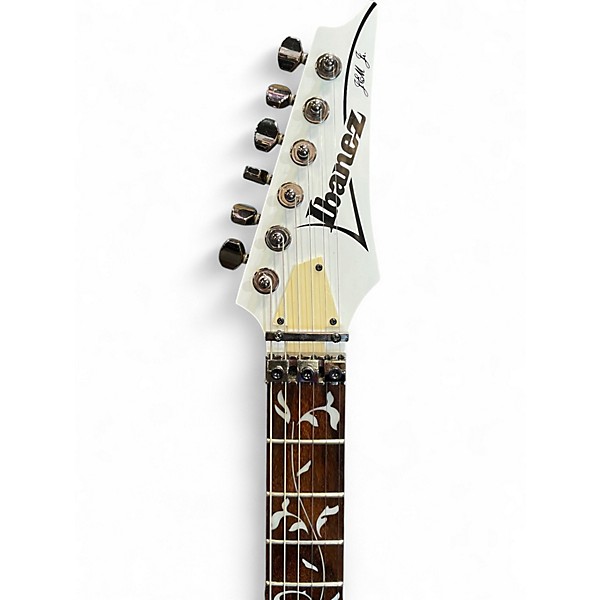 Used Ibanez JEM JR White Solid Body Electric Guitar