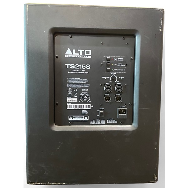 Used Alto TS215S Powered Speaker