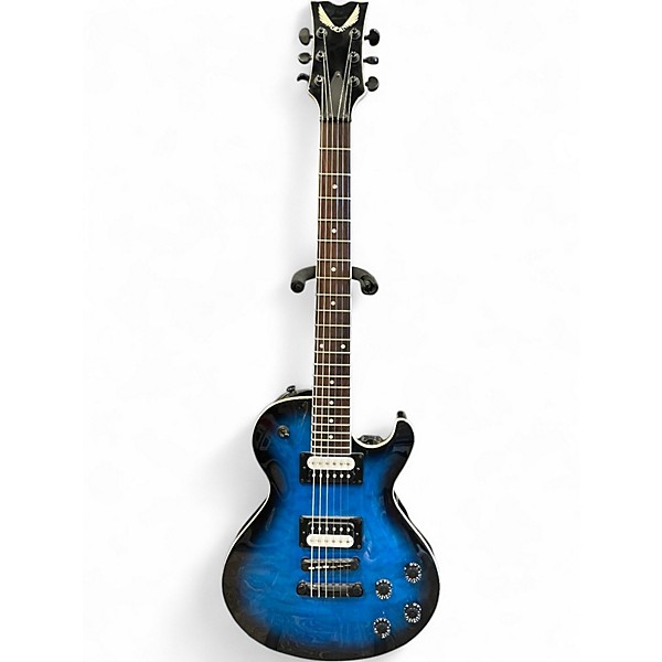 Used Dean Thoroughbred X Blue Burst Solid Body Electric Guitar