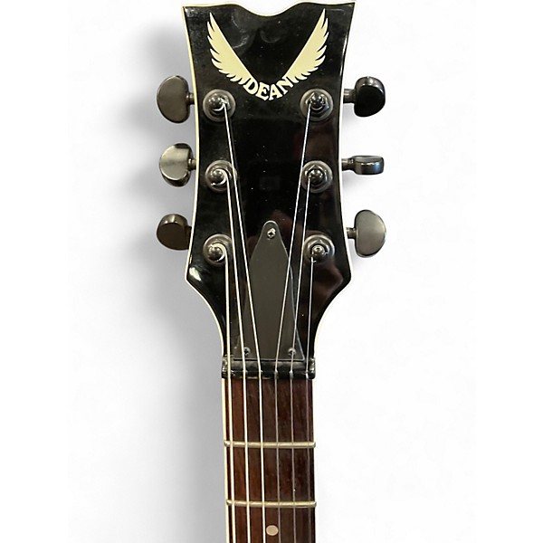 Used Dean Thoroughbred X Blue Burst Solid Body Electric Guitar