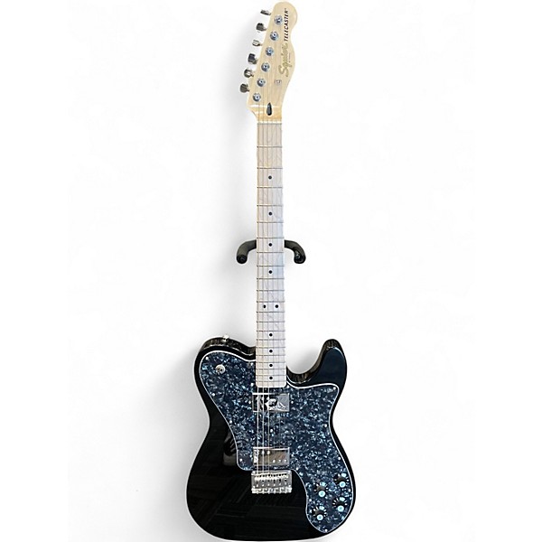 Used Squier Affinity Telecaster Deluxe Black Solid Body Electric Guitar