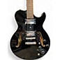 Used Greg Bennett Design by Samick Royale RL-1 Black Hollow Body Electric Guitar
