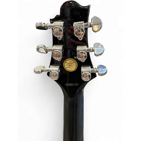Used Greg Bennett Design by Samick Royale RL-1 Black Hollow Body Electric Guitar