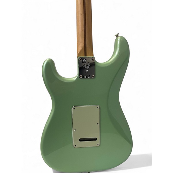 Used Fender Limited Edition Player Stratocaster Seafoam Pearl Solid Body Electric Guitar