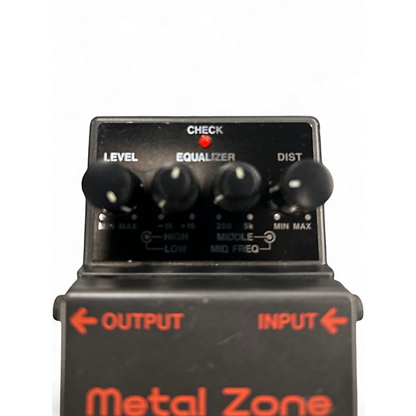 Used BOSS MT2 Metal Zone Distortion Effect Pedal