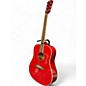 Used Austin AA25-D Wine Red Acoustic Guitar