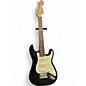 Used Squier Mini Affinity Stratocaster Black and White Electric Guitar thumbnail