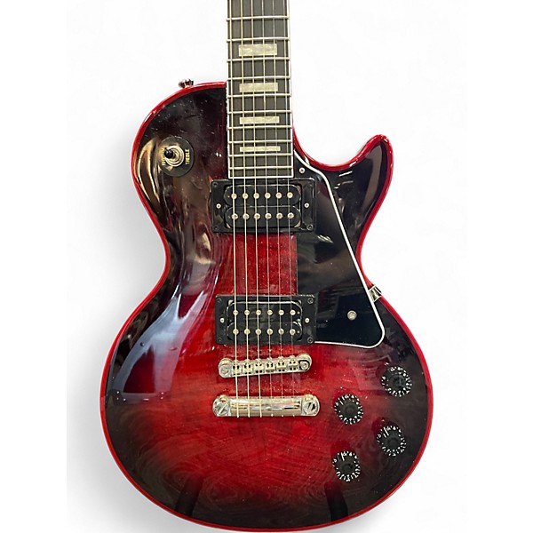 Used Epiphone Les Paul Custom Widow Red Burst Solid Body Electric Guitar