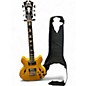 Used D'Angelico PREMIER MINI DC Vintage Blonde Hollow Body Electric Guitar thumbnail