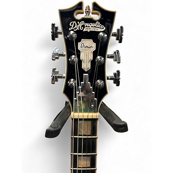 Used D'Angelico PREMIER MINI DC Vintage Blonde Hollow Body Electric Guitar