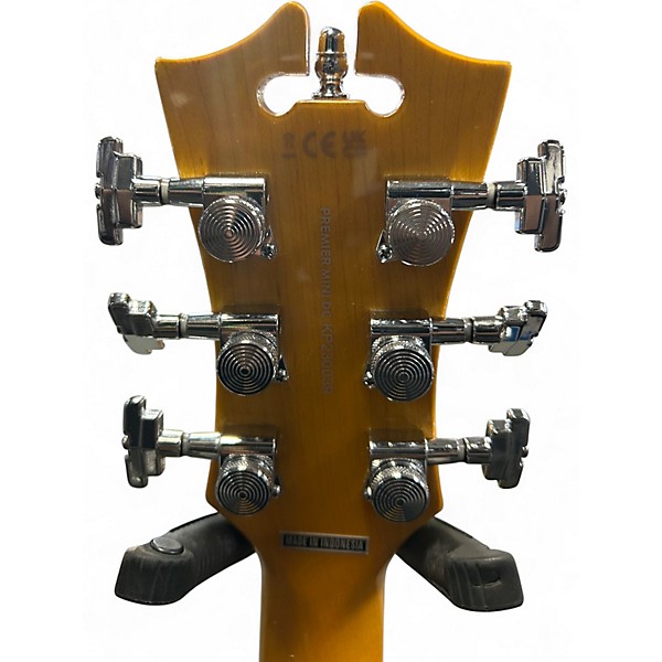 Used D'Angelico PREMIER MINI DC Vintage Blonde Hollow Body Electric Guitar