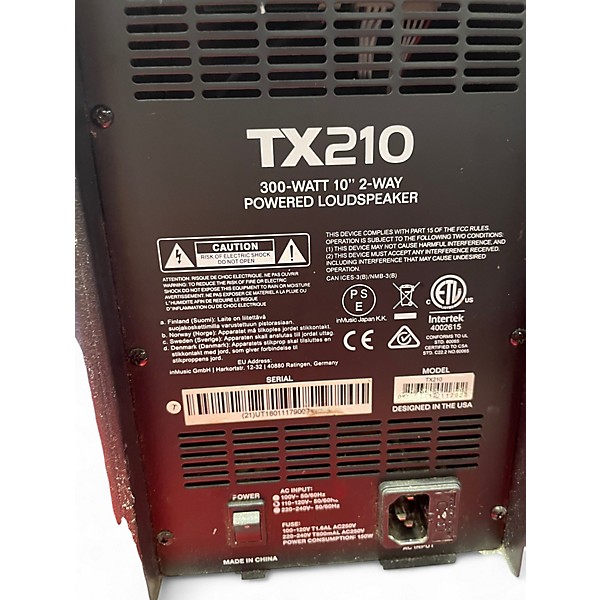 Used Alto TX210 Powered Speaker
