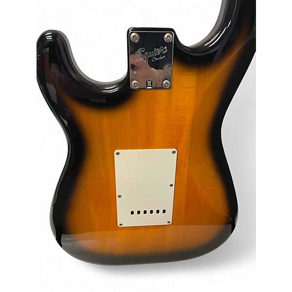 Used Squier Affinity Stratocaster 2 Color Sunburst Solid Body Electric Guitar