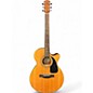 Used Fender GC140SCE Grand Concert Natural Acoustic Electric Guitar thumbnail