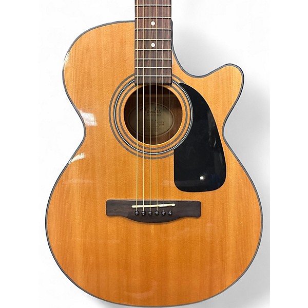 Used Fender GC140SCE Grand Concert Natural Acoustic Electric Guitar