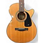 Used Fender GC140SCE Grand Concert Natural Acoustic Electric Guitar