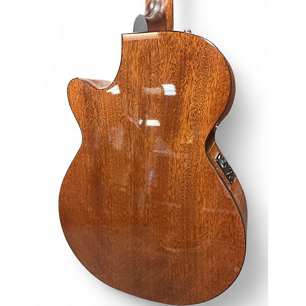 Used Fender GC140SCE Grand Concert Natural Acoustic Electric Guitar