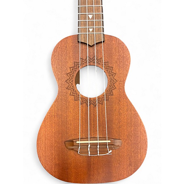 Used Luna UKE VM SOPRANO Natural Ukulele