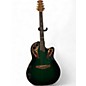 Used Ovation CS247 Green Acoustic Electric Guitar thumbnail